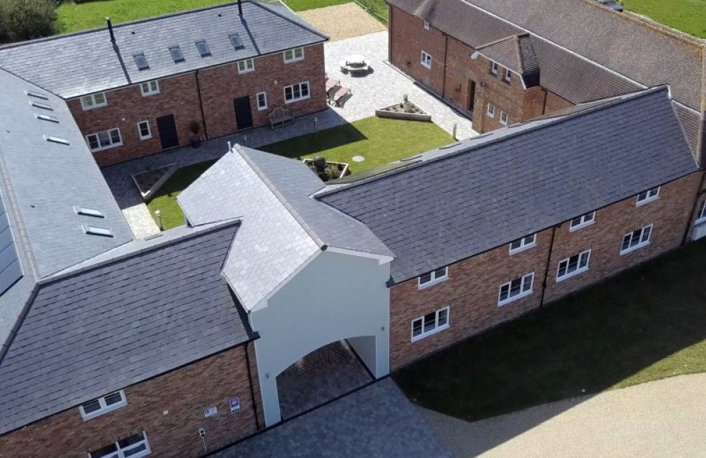 Aerial view of The Gallops