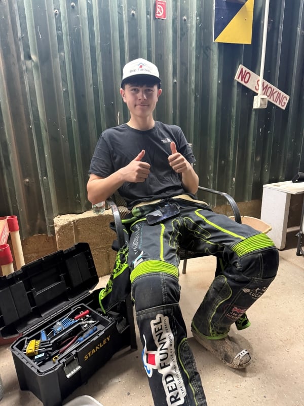 Charlie Southwick new race suit