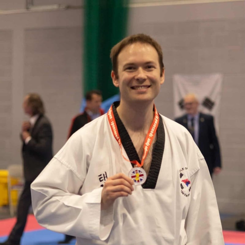 Joe at the TKD Open