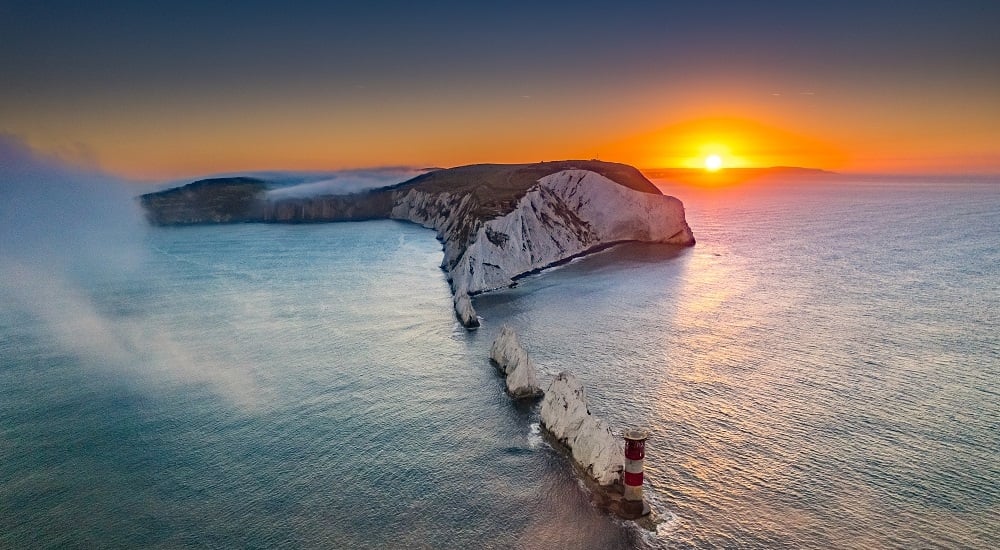needles-sunrise